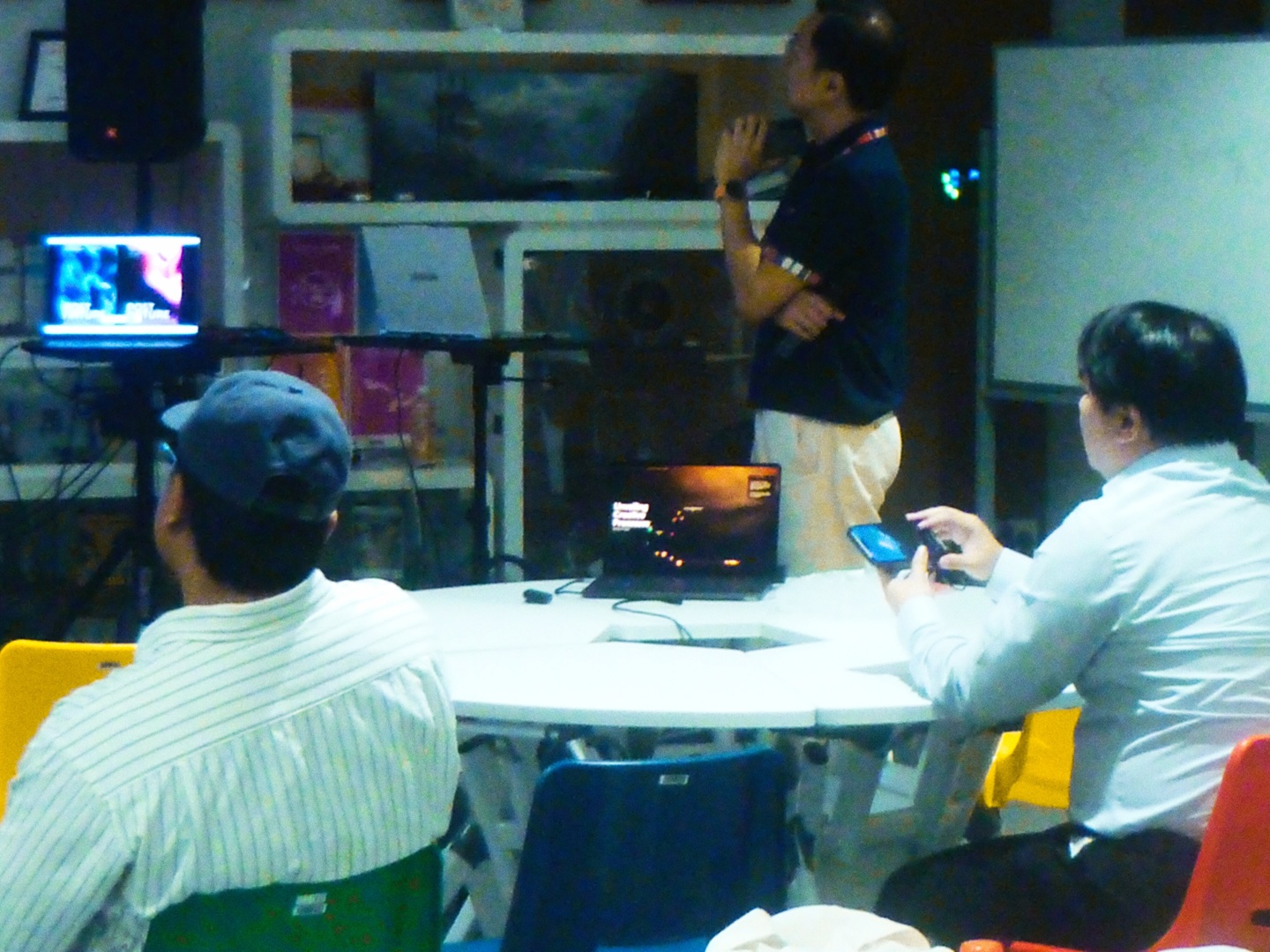 Cortext running live on screen